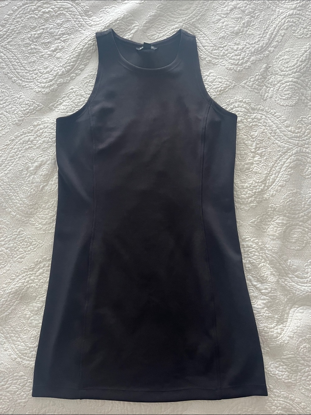 Athleta Black Sleeveless & Seamed Dress - Women's